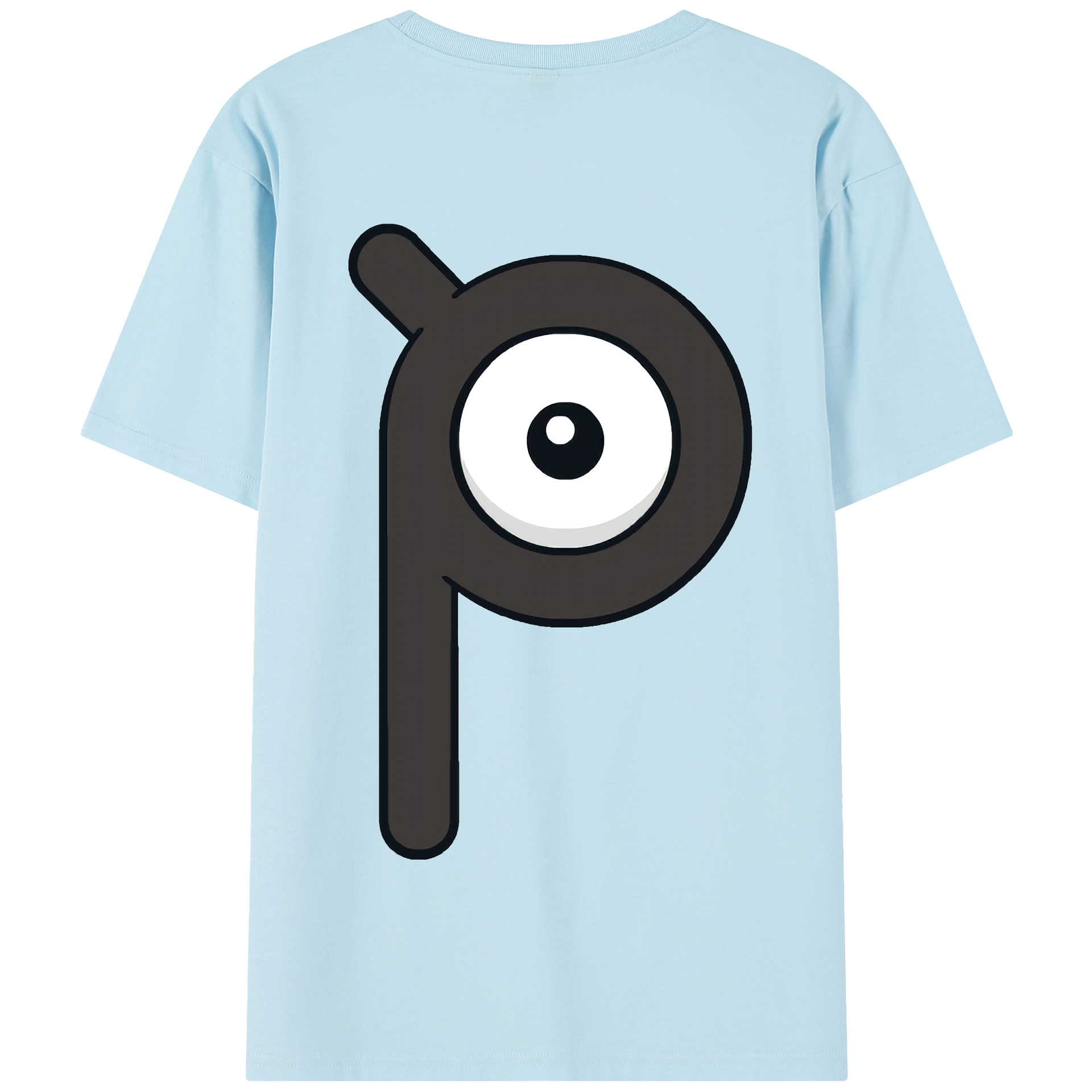 （画像用） ポケットモンスター Pokémon 綿100％半袖Tシャツ（背面プリント）